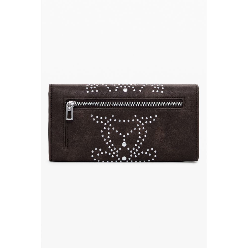 Desigual Brown Polyethylene Wallet