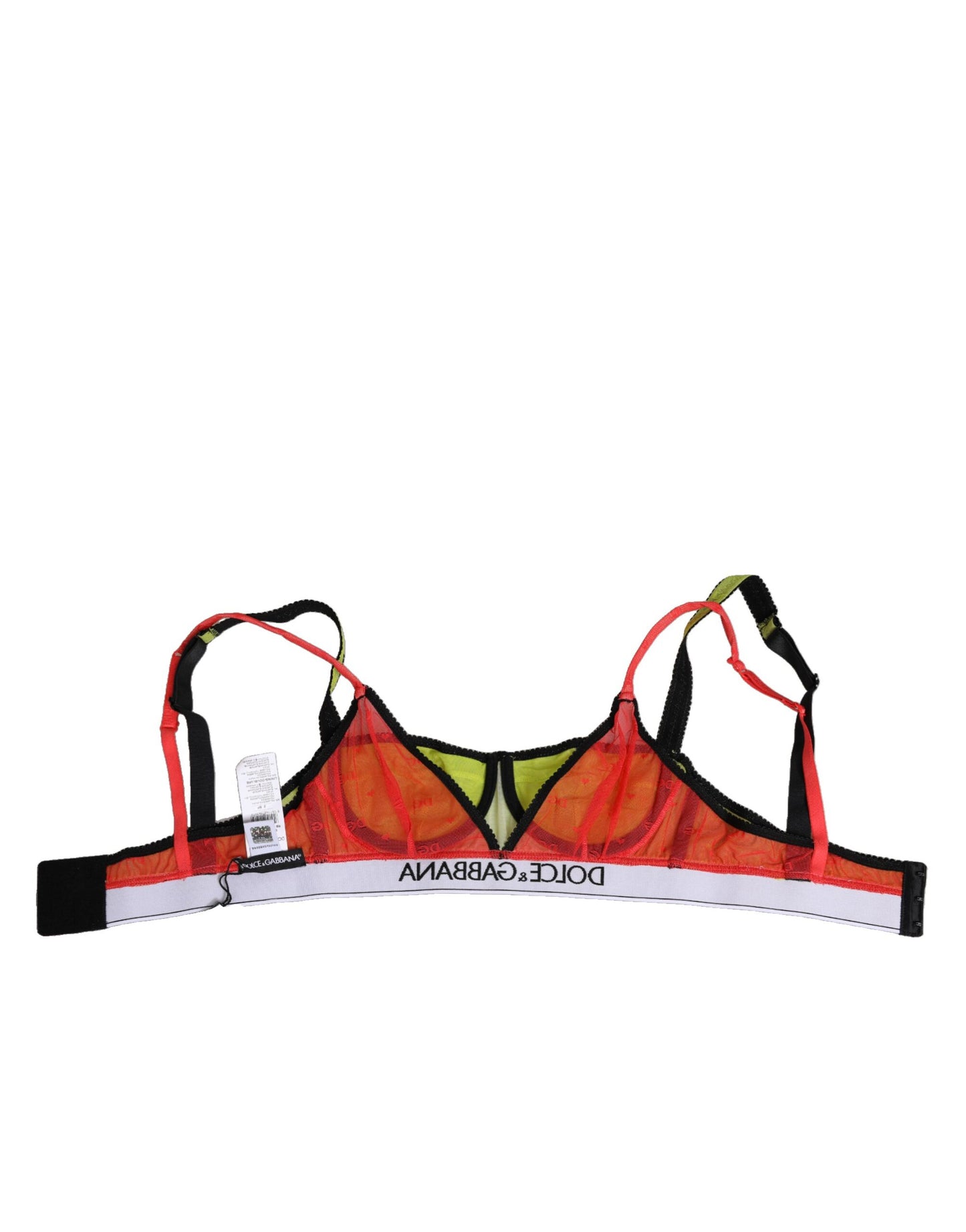 Dolce & Gabbana Green Nylon Soft Cup Balconnet Bra Underwear