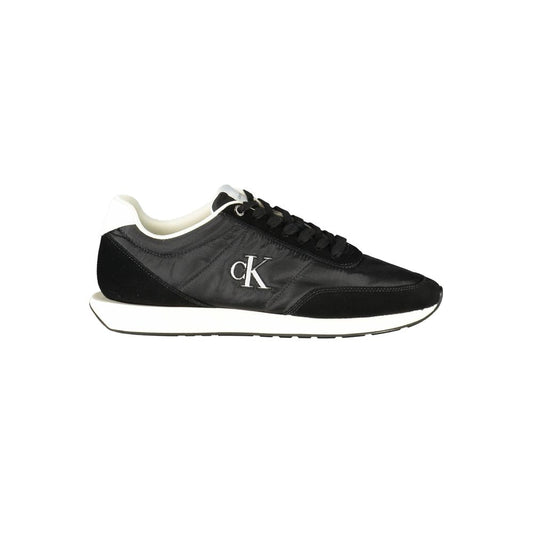 Calvin Klein Black Polyester Sneaker