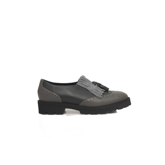 Cerruti 1881 Gray Cowhide Loafer