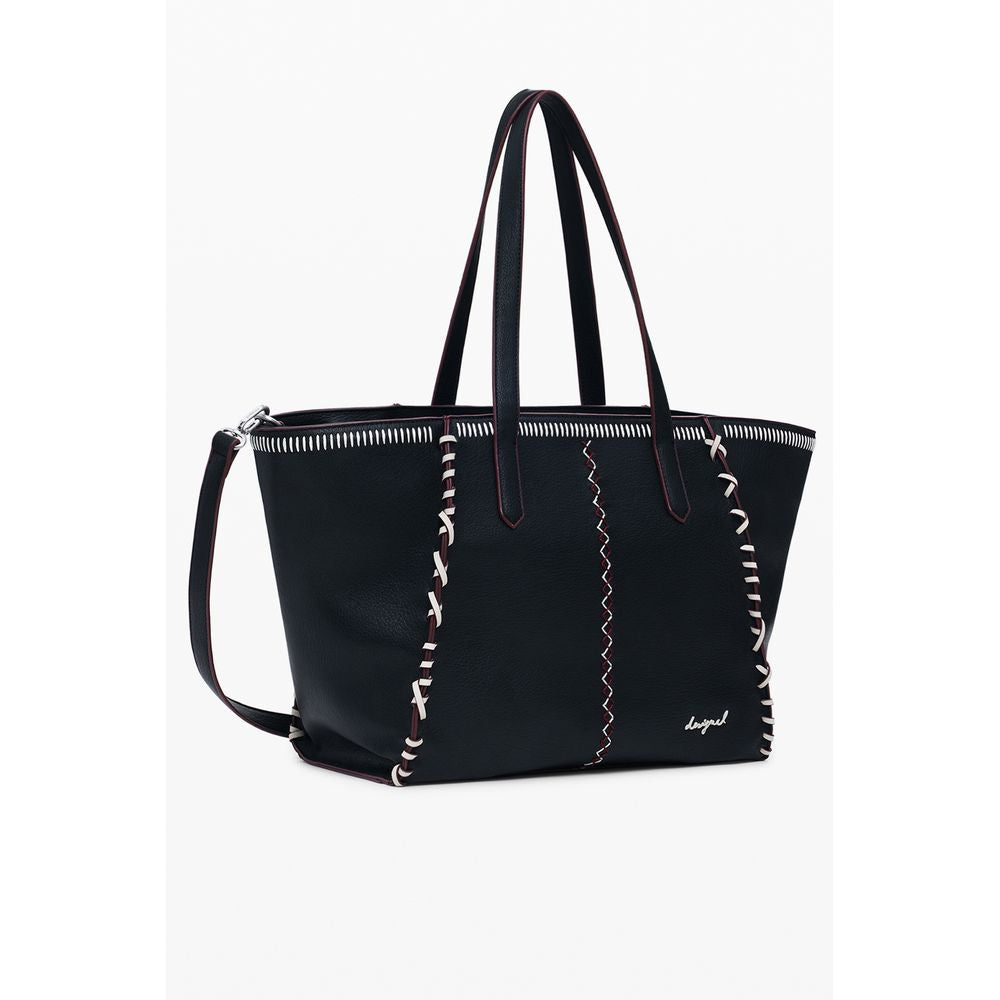 Desigual Black Polyethylene Handbag