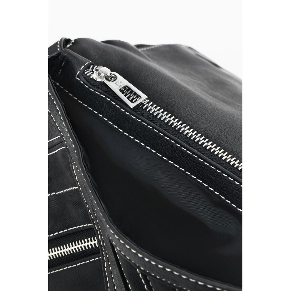 Desigual Black Polyethylene Backpack