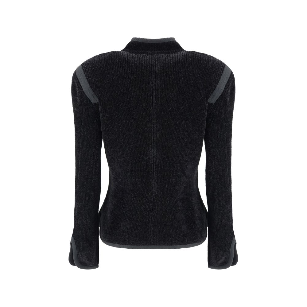 Giorgio Armani Black Silk Blazer