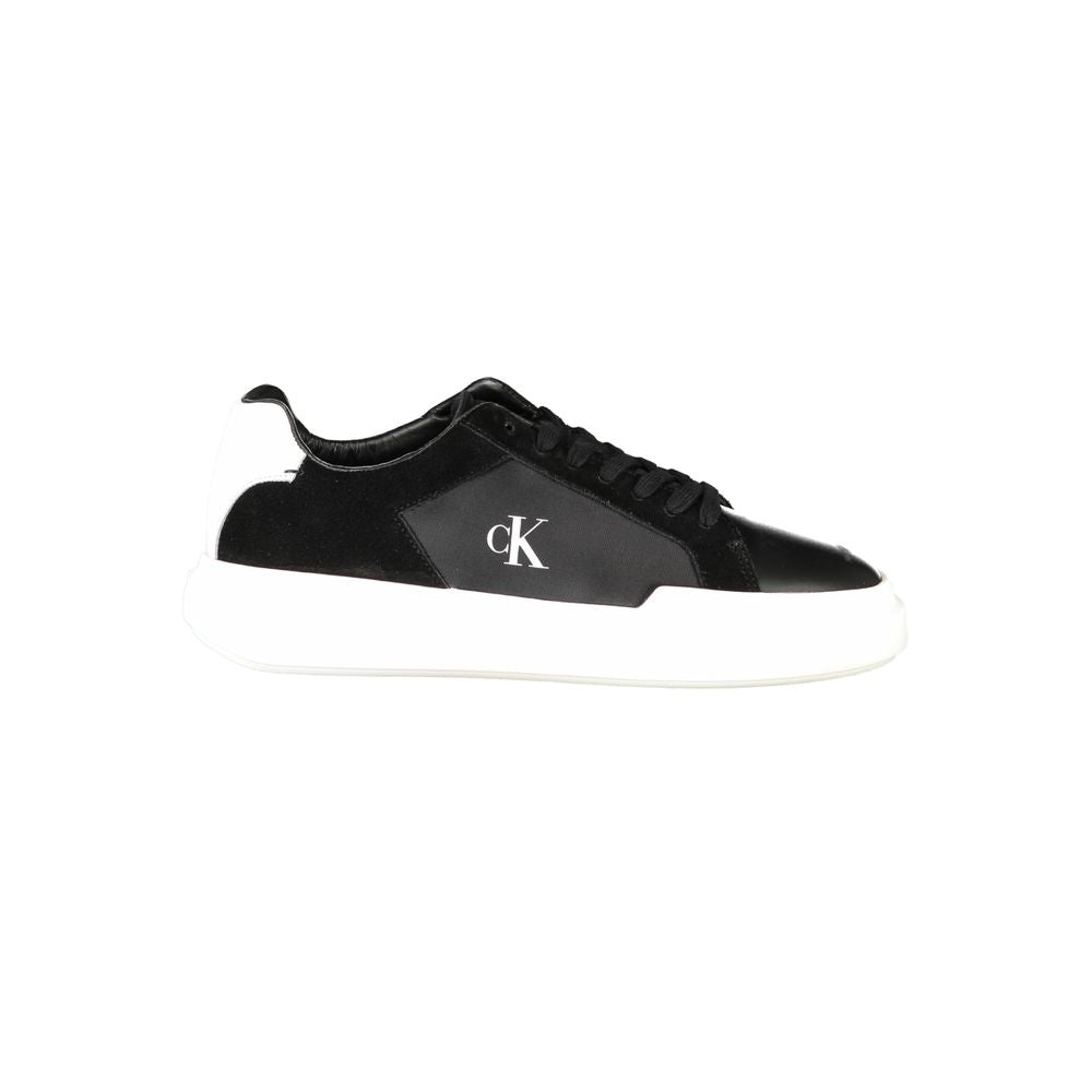 Calvin Klein Black Polyester Sneaker