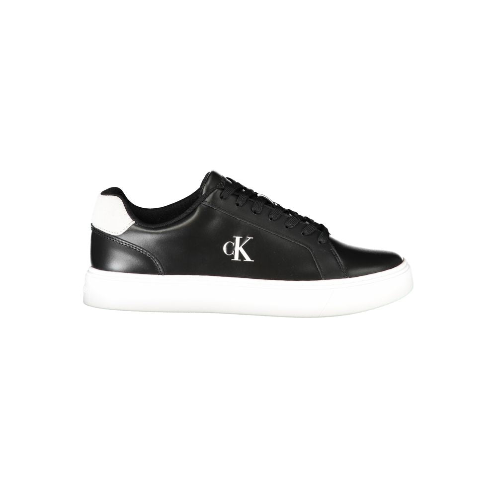 Calvin Klein Black Polyester Sneaker