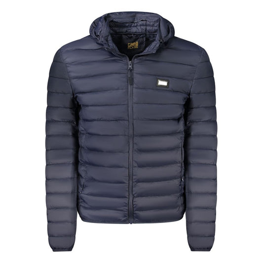 Cavalli Class Blue Polyester Jackets & Coat