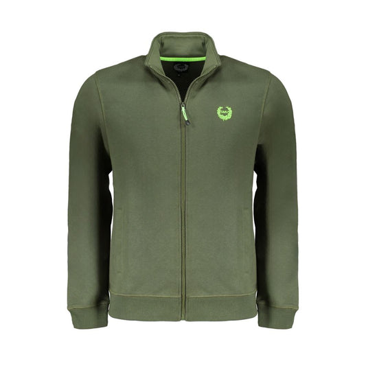 Gianmarco Venturi Green Cotton Sweatshirt