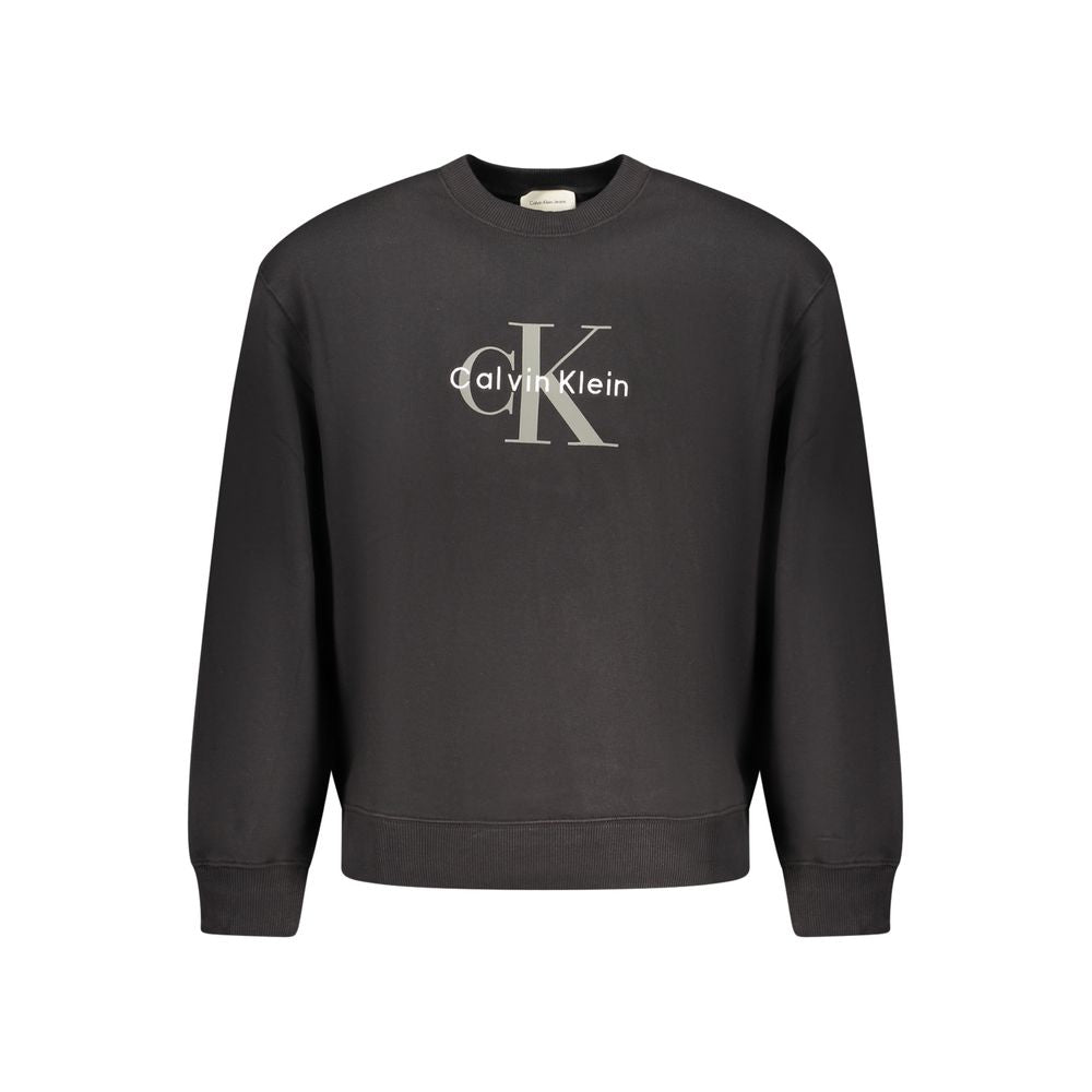 Calvin Klein Black Cotton Sweatshirt