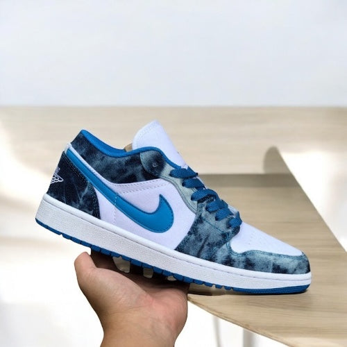 Air Jordan 1 Low AJ1 white and blue
