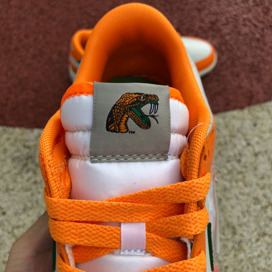 Low Nike Dunk Low retro low-top white orange green