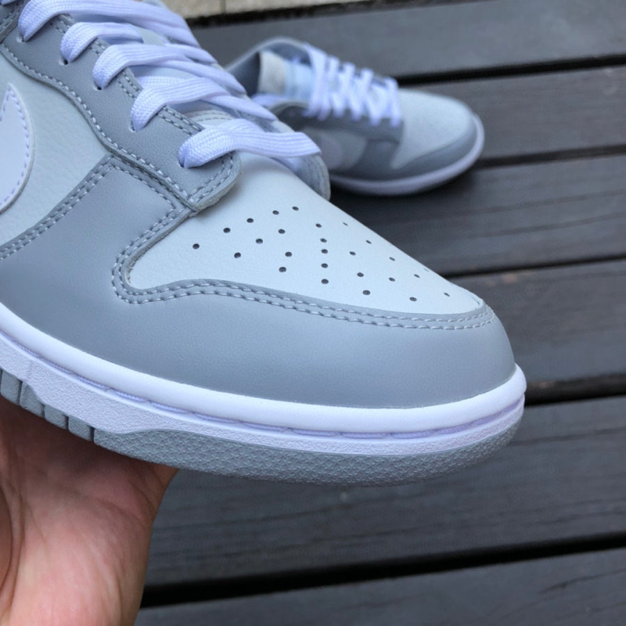Low pure original Nike Dunk Low gray white