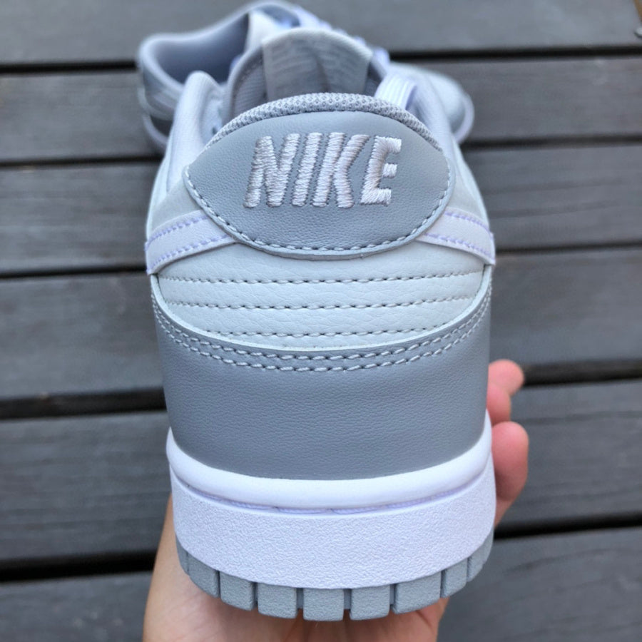 Low pure original Nike Dunk Low gray white